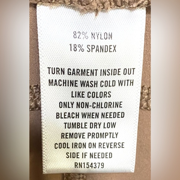 Aeropostale Womens M Solid Lt Brown/Tan High-Waisted Pocket Leggings Athletic - Picture 13 of 13